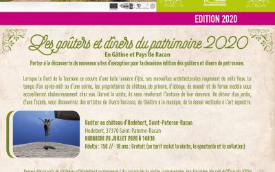 Visite-spectacle le 26 juillet