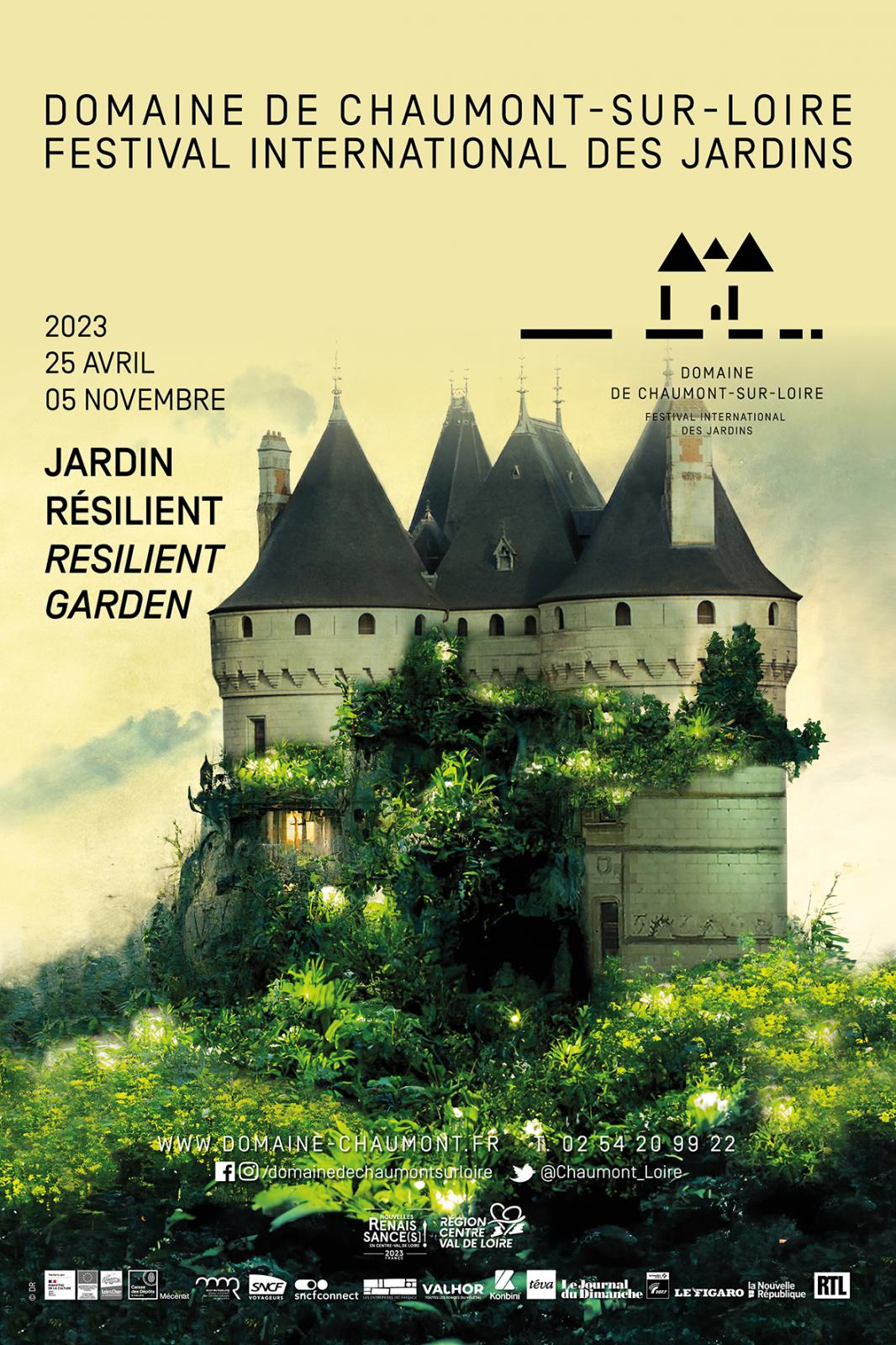 festival international des jardins depuis Hodebert